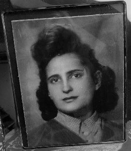 Eliza's mother, Mrs Hanna Kaczynska in 1947